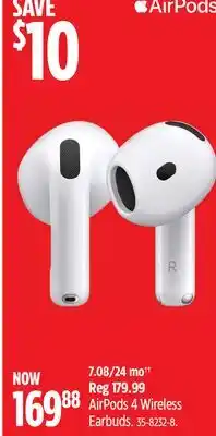 Canadian Tire AirPods 4 Wireless Earbuds offer