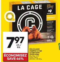 Giant Tiger La Cage frozen chicken wings offer