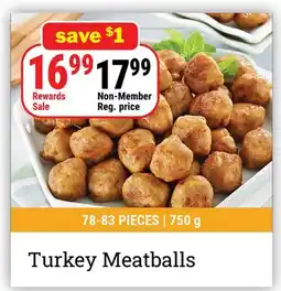M & M Food Market Turkey Meatballs offer