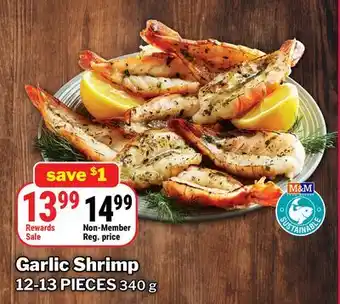M & M Food Market Garlic Shrimp offer