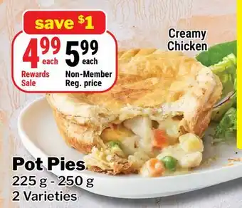 M & M Food Market Pot Pies offer