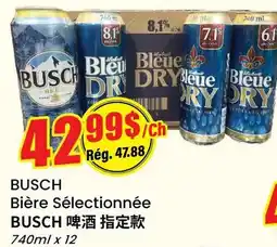 Btrust Supermarket BUSCH Bière Sélectionnée offer