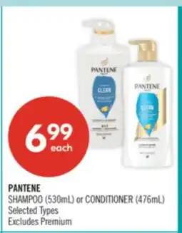 Shoppers Drug Mart PANTENE SHAMPOO (530mL) or CONDITIONER (476mL) offer