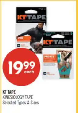 Shoppers Drug Mart KT TAPE KINESIOLOGY TAPE offer