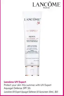 Shoppers Drug Mart Lancôme UV Expert Aquagel Defense 50 Sunscreen offer