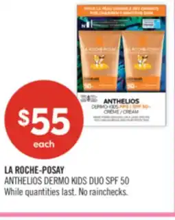 Shoppers Drug Mart LA ROCHE-POSAY ANTHELIOS DERMO KIDS DUO SPF 50 offer