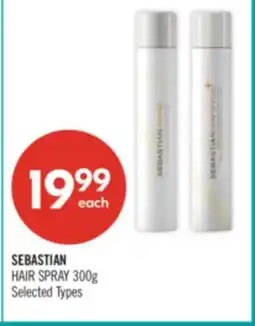 Shoppers Drug Mart SEBASTIAN HAIR SPRAY offer