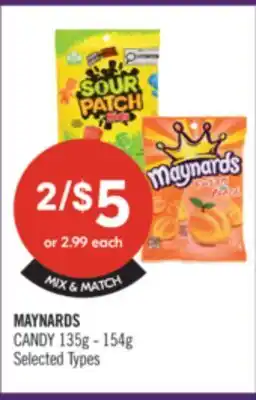 Shoppers Drug Mart MAYNARDS CANDY offer