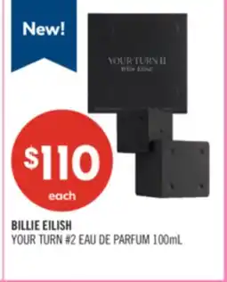 Shoppers Drug Mart BILLIE EILISH YOUR TURN #2 EAU DE PARFUM offer