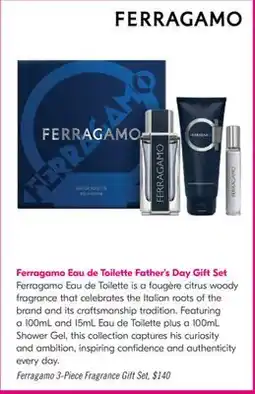 Shoppers Drug Mart Ferragamo 3-Piece Fragrance Gift Set offer