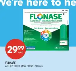 Shoppers Drug Mart FLONASE ALLERGY RELIEF NASAL SPRAY offer