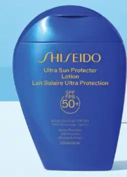 Shoppers Drug Mart Shiseido Ultra Sun Protector Lotion SPF 50+ 150mL offer