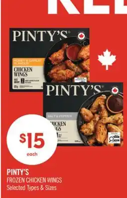 Shoppers Drug Mart PINTY'S FROZEN CHICKEN WINGS offer
