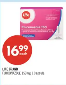 Shoppers Drug Mart LIFE BRAND FLUCONAZOLE offer