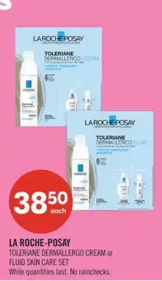 Shoppers Drug Mart LA ROCHE-POSAY TOLERIANE DERMALLERGO CREAM or FLUID SKIN CARE SET offer