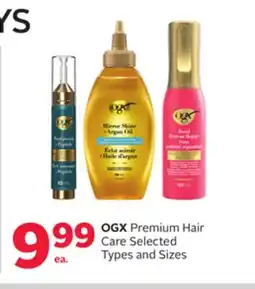 Rexall OGX Premium Hair Care offer