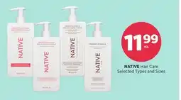 Rexall NATIVE Hair Care offer