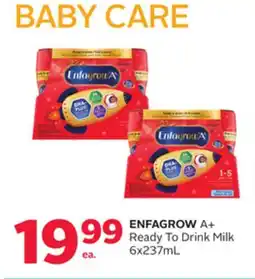 Rexall ENFAGROW A + Ready To Drink Milk offer