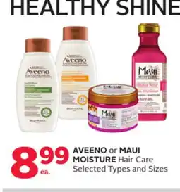 Rexall AVEENO or MAUI MOISTURE Hair Care offer