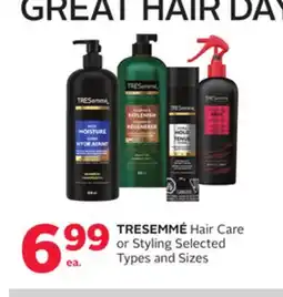 Rexall TRESEMMÉ Hair Care or Styling offer