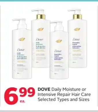 Rexall DOVE Daily Moisture or Intensive Repair Hair Care offer