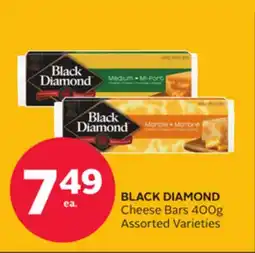 Rexall BLACK DIAMOND Cheese Bars offer