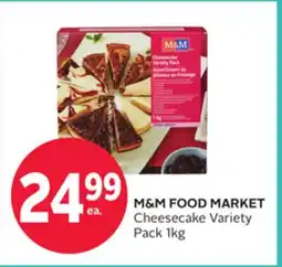 Rexall M & M FOOD MARKET Cheesecake Variety Pack offer