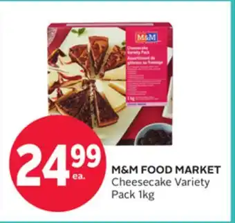 Rexall M & M FOOD MARKET Cheesecake Variety Pack offer