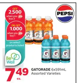 Rexall GATORADE offer