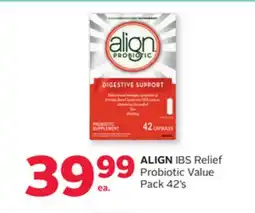 Rexall ALIGN IBS Relief Probiotic Value Pack offer
