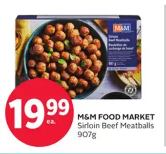 Rexall M&M FOOD MARKET Sirloin Beef Meatballs offer