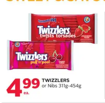 Rexall TWIZZLERS or Nibs offer