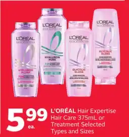 Rexall L' ORÉAL Hair Expertise Hair Care 375mL or Treatment offer