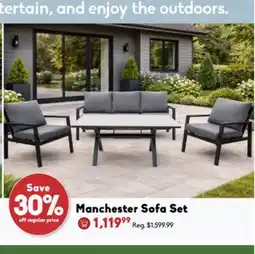 Sheridan Nurseries Manchester Sofa Set offer
