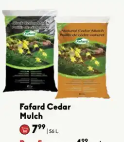 Sheridan Nurseries Fafard Cedar Mulch offer