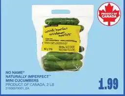 Wholesale Club NO NAME NATURALLY IMPERFECT MINI CUCUMBERS, 2 LB offer