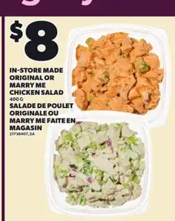 Independent City Market IN-STORE MADE ORIGINAL OR MARRY ME CHICKEN SALAD offer