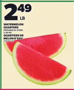 Independent City Market WATERMELON QUARTERS offer