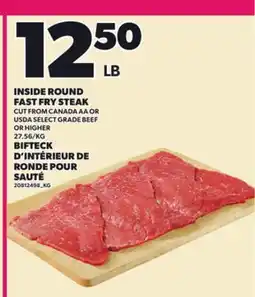 Independent City Market INSIDE ROUND FAST FRY STEAK offer
