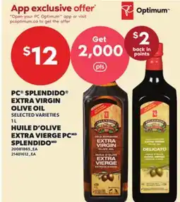 Independent City Market HUILE D'OLIVE EXTRA VIERGE PC | PC SPLENDIDO EXTRA VIRGIN offer