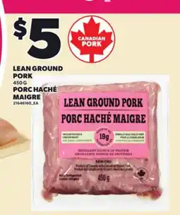 Independent City Market LEAN GROUND PORK offer