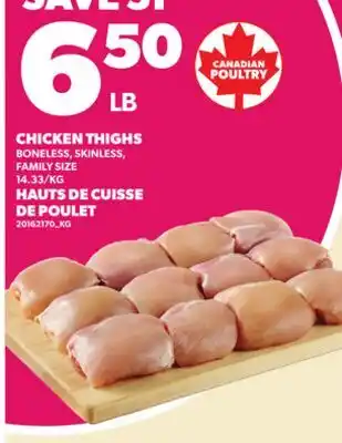 Independent City Market CHICKEN THIGHS offer