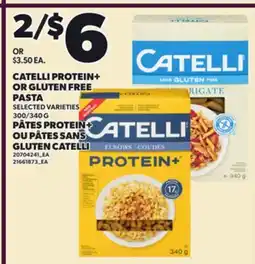 Independent City Market CATELLI PROTEIN+ OR GLUTEN FREE PASTA, 300/340 G offer