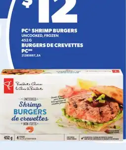 Independent City Market PC SHRIMP BURGERS offer