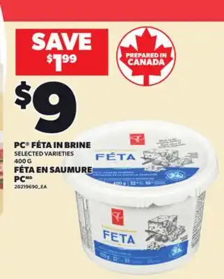 Independent City Market PC FÉTA IN BRINE offer