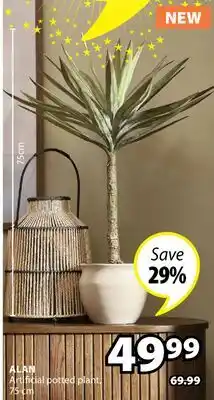 JYSK ALAN Artificial potted plant offer