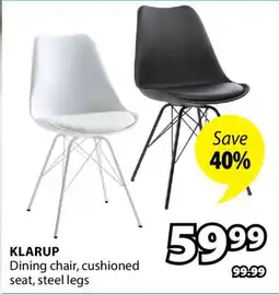 JYSK KLARUP Dining chair offer