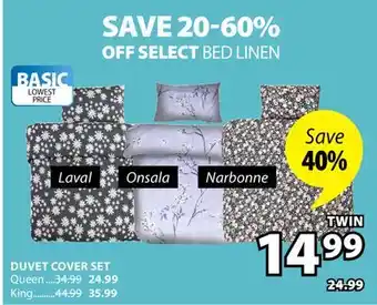 JYSK DUVET COVER SET offer