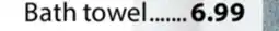 JYSK UPPSALA Bath towel offer