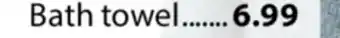 JYSK UPPSALA Bath towel offer